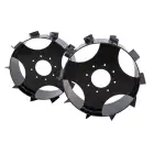 Rodas Ferro (Par) p/Motocultivador Donker´s 15HP/10D - Rodas Ferro (Par) p/Motocultivador Donker´s 15HP/10D